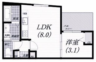 ＭＯＶＥ甲子園ＥＡＳＴの物件間取画像